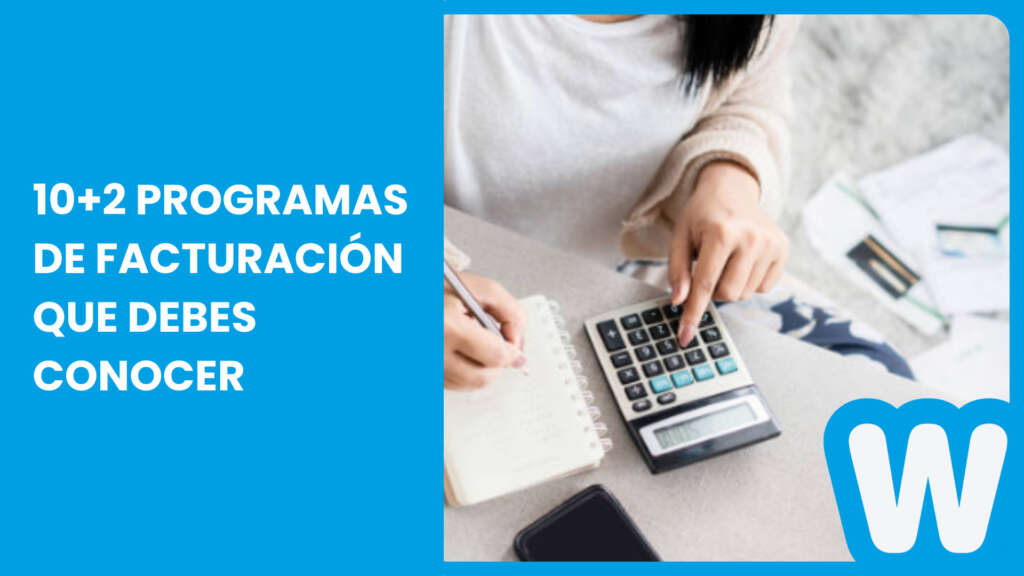 Diferentes herramientas de facturación